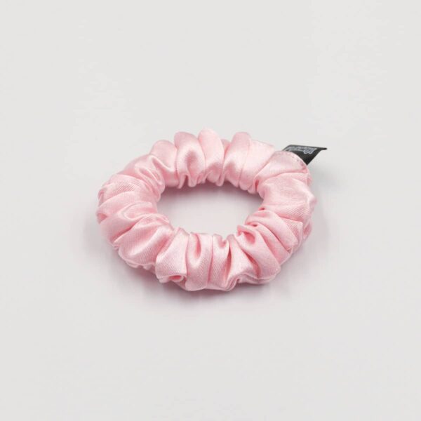 Scrunchie Gumička do vlasov Slim Baby pink