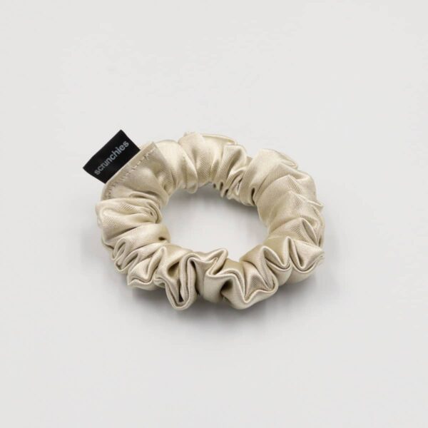 Gumička Champagne Slim Scrunchie