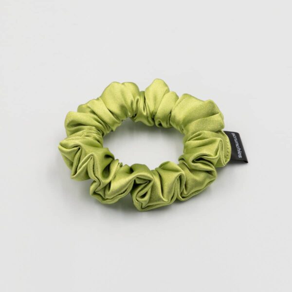 Scrunchie Gumička do vlasov Slim Lime